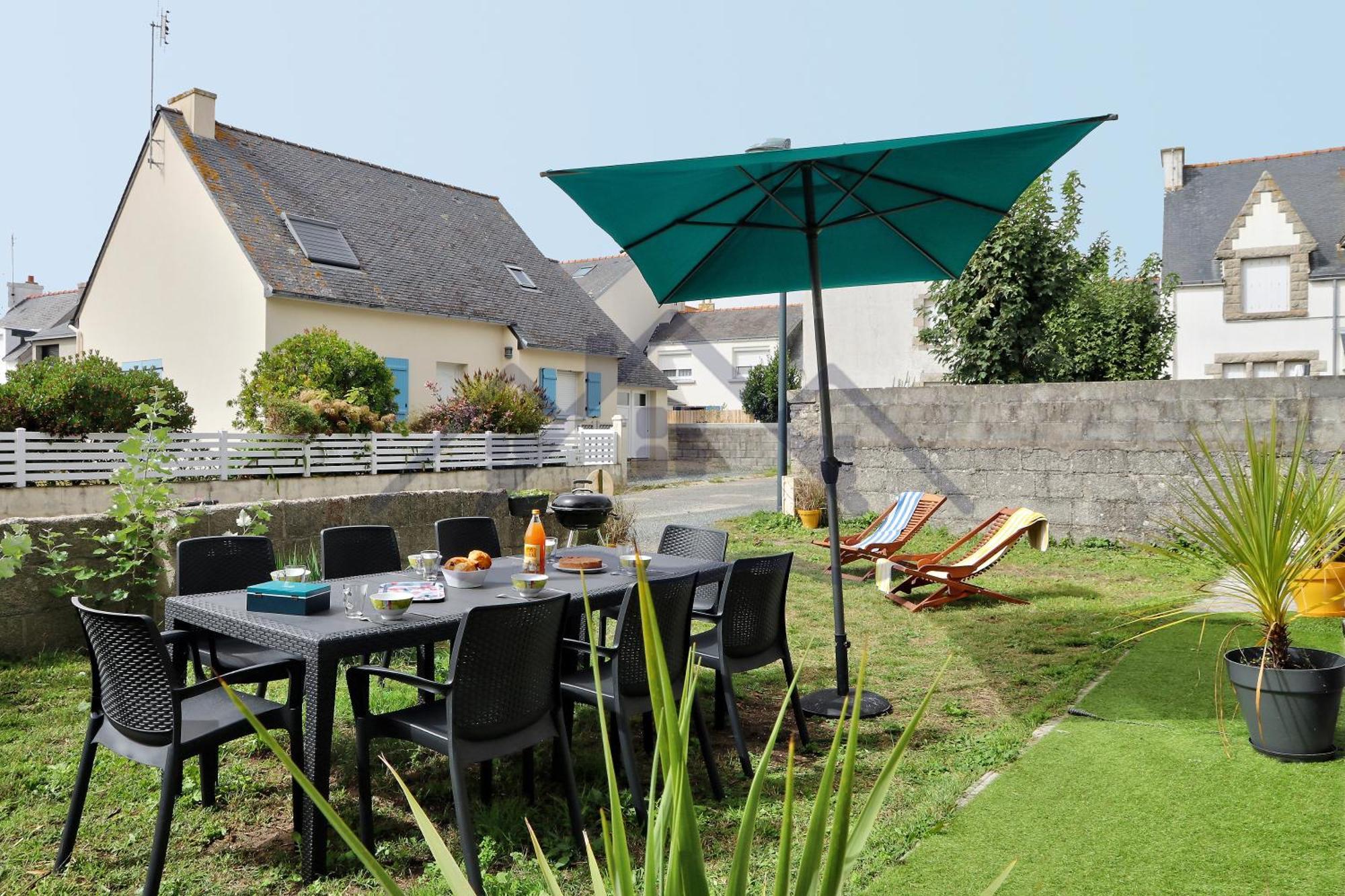 Localise - M8 - Ty Geoland - Maison A Deux Pas Du Centre Avec Jardin Au Guilvinec - Wifi Inclus - Animaux Bienvenus- Linge De Lit Inclus Eksteriør billede
