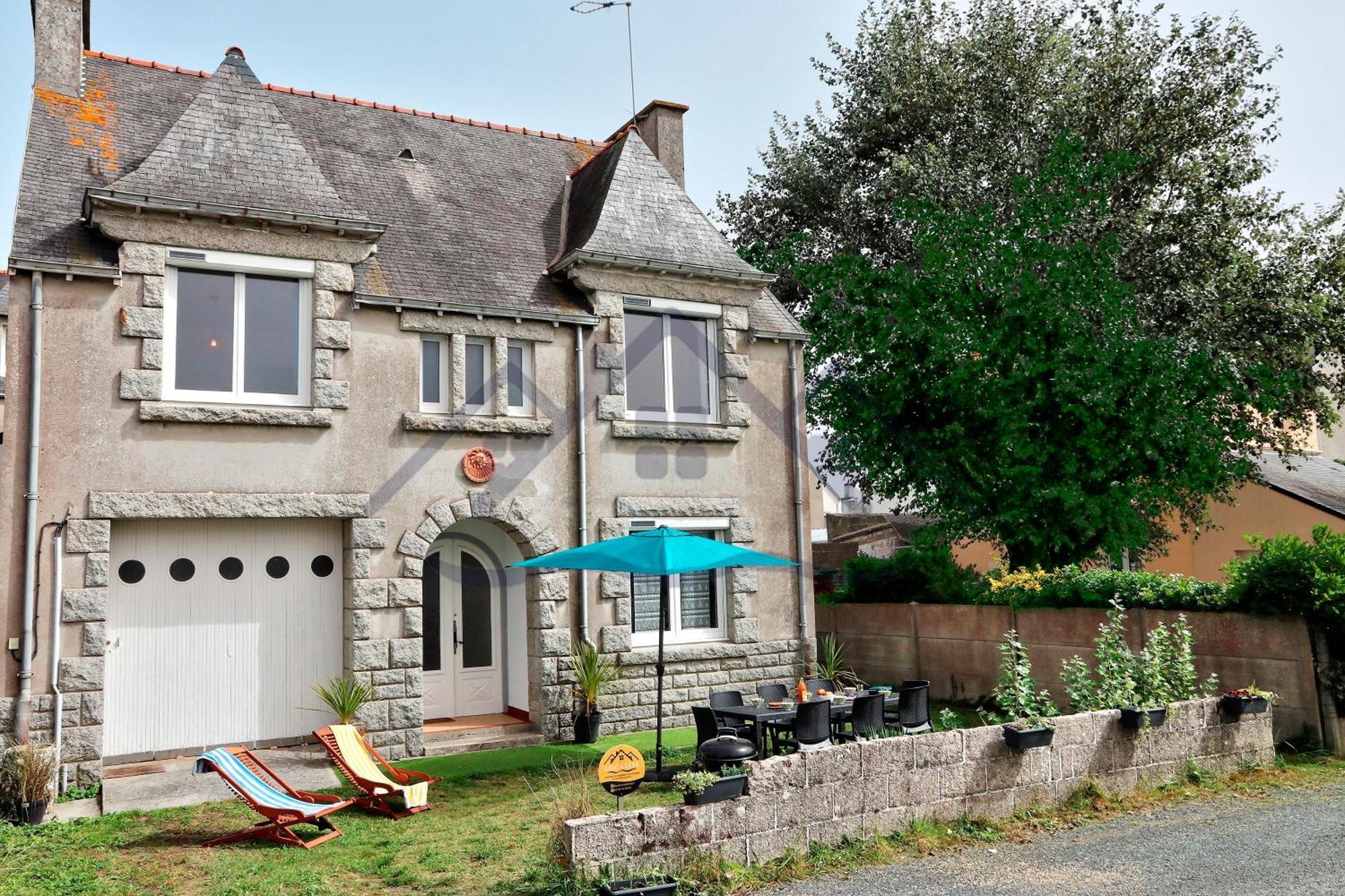 Localise - M8 - Ty Geoland - Maison A Deux Pas Du Centre Avec Jardin Au Guilvinec - Wifi Inclus - Animaux Bienvenus- Linge De Lit Inclus Eksteriør billede