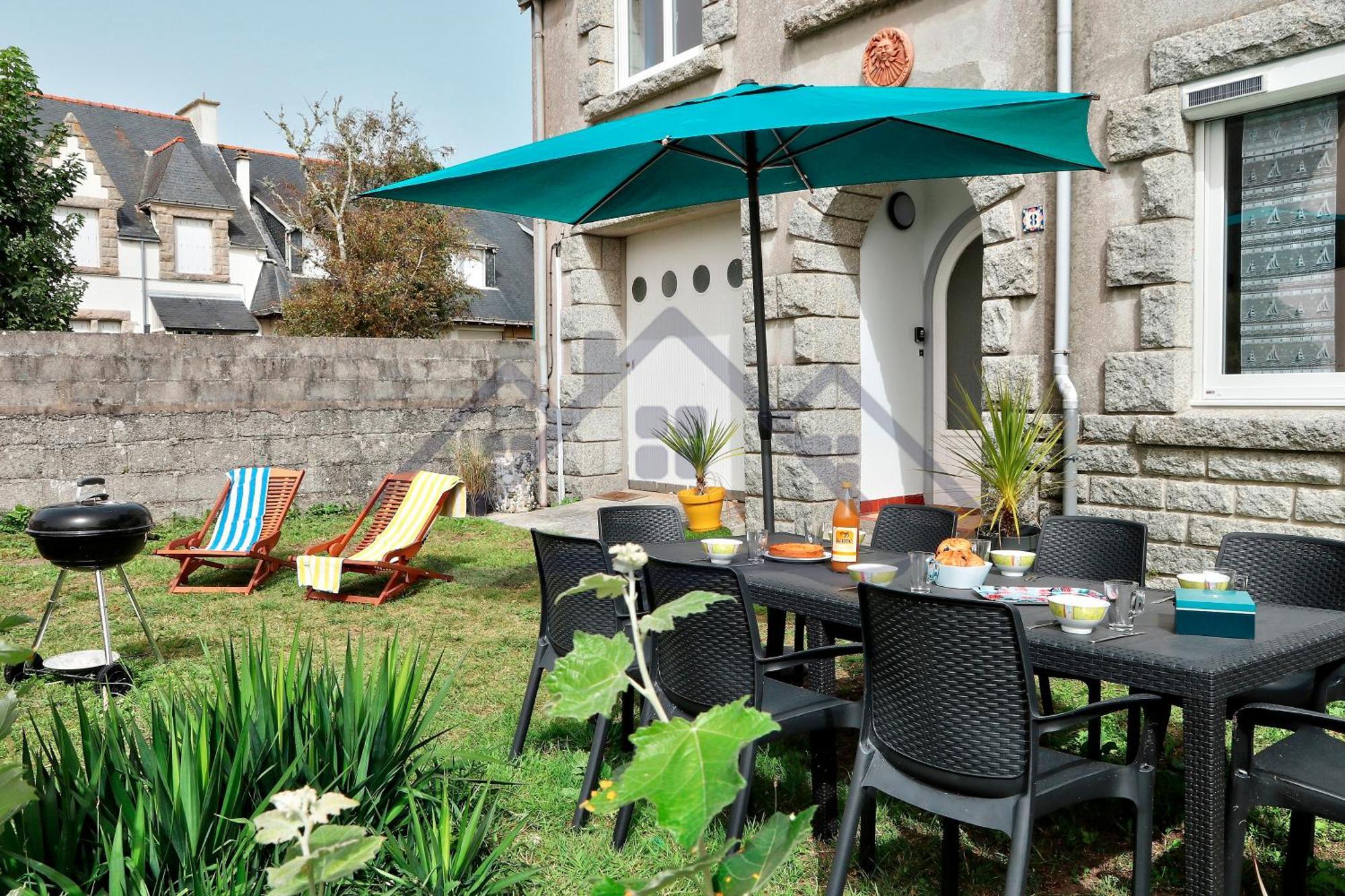Localise - M8 - Ty Geoland - Maison A Deux Pas Du Centre Avec Jardin Au Guilvinec - Wifi Inclus - Animaux Bienvenus- Linge De Lit Inclus Eksteriør billede