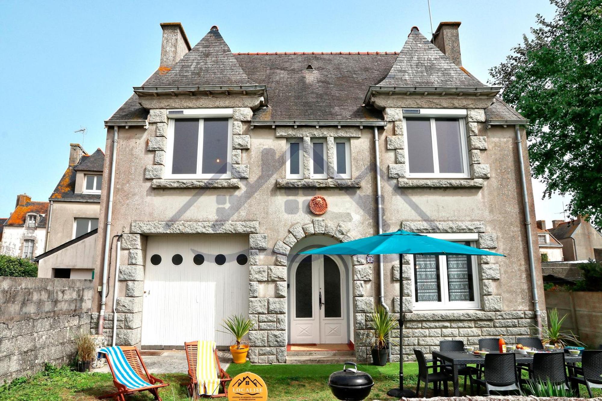 Localise - M8 - Ty Geoland - Maison A Deux Pas Du Centre Avec Jardin Au Guilvinec - Wifi Inclus - Animaux Bienvenus- Linge De Lit Inclus Eksteriør billede